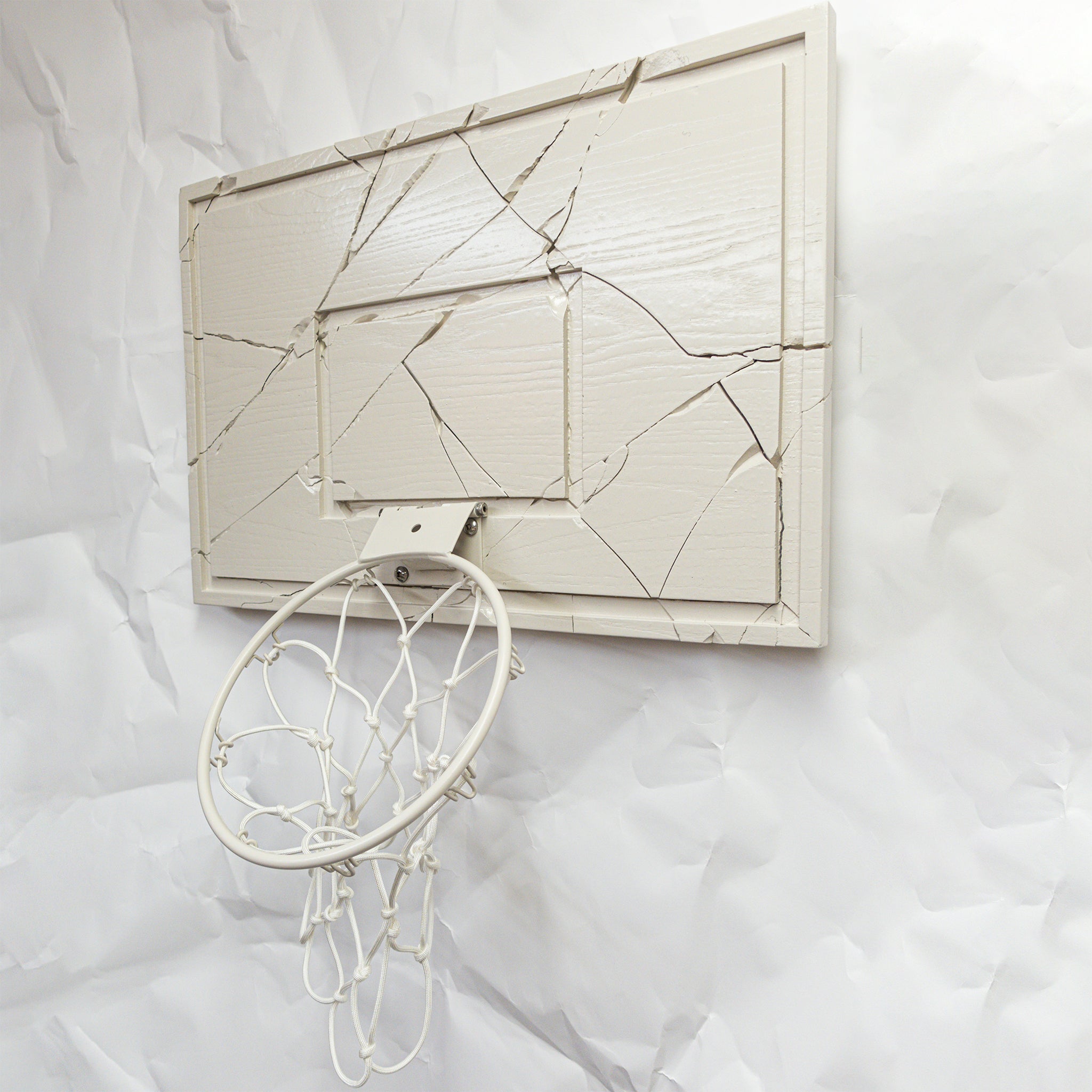 Shattered Mini Basketball Hoop