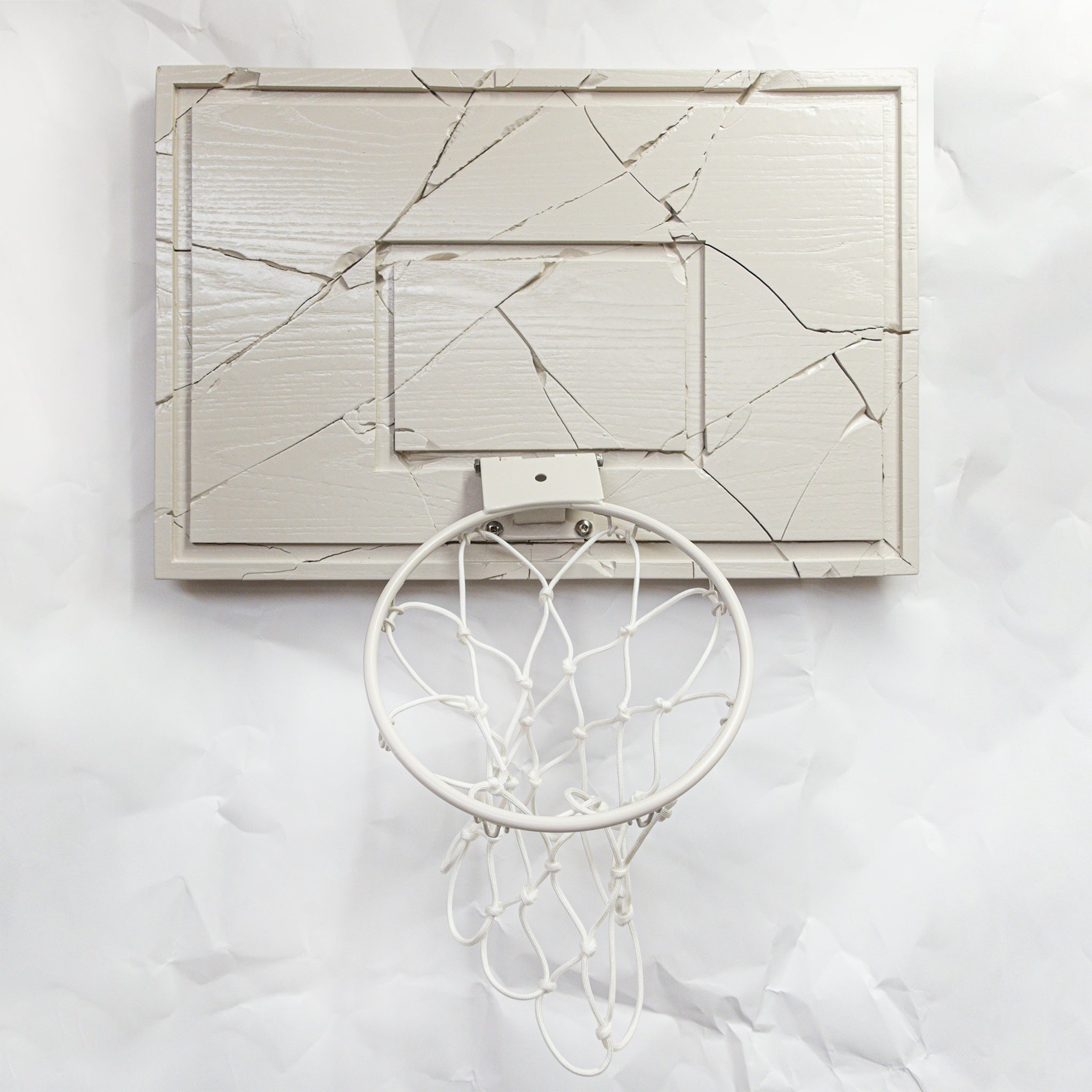 Shattered Mini Basketball Hoop