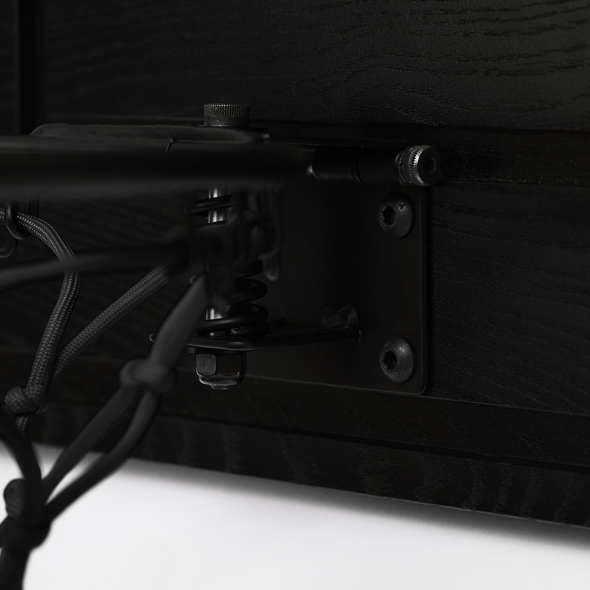 Black Ash Mini Basketball Hoop