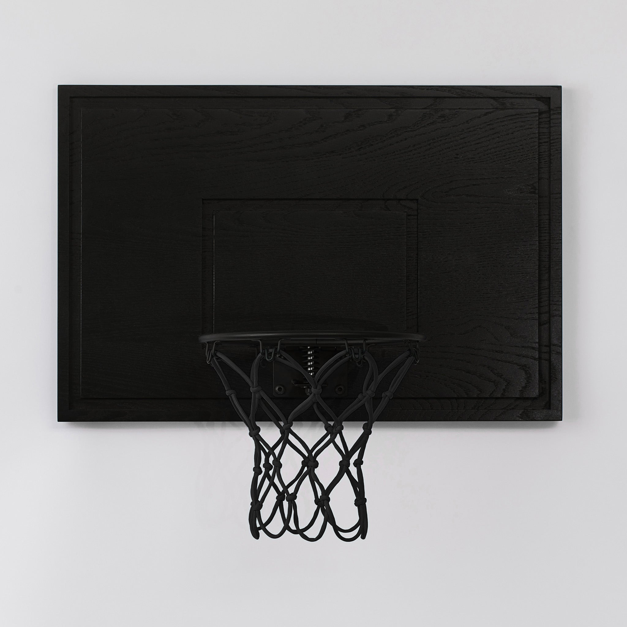 Black Ash Mini Basketball Hoop