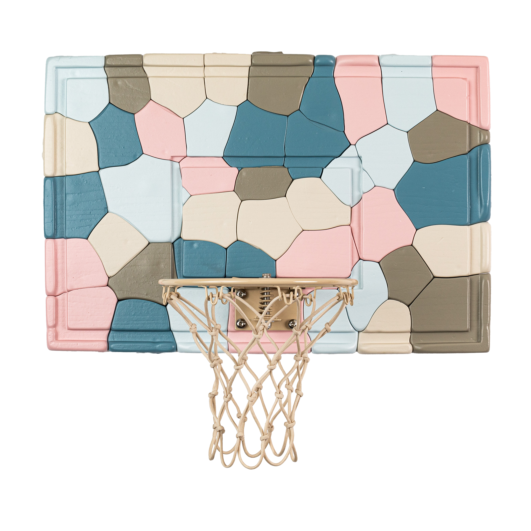 Wall mounted mini basketball hoop