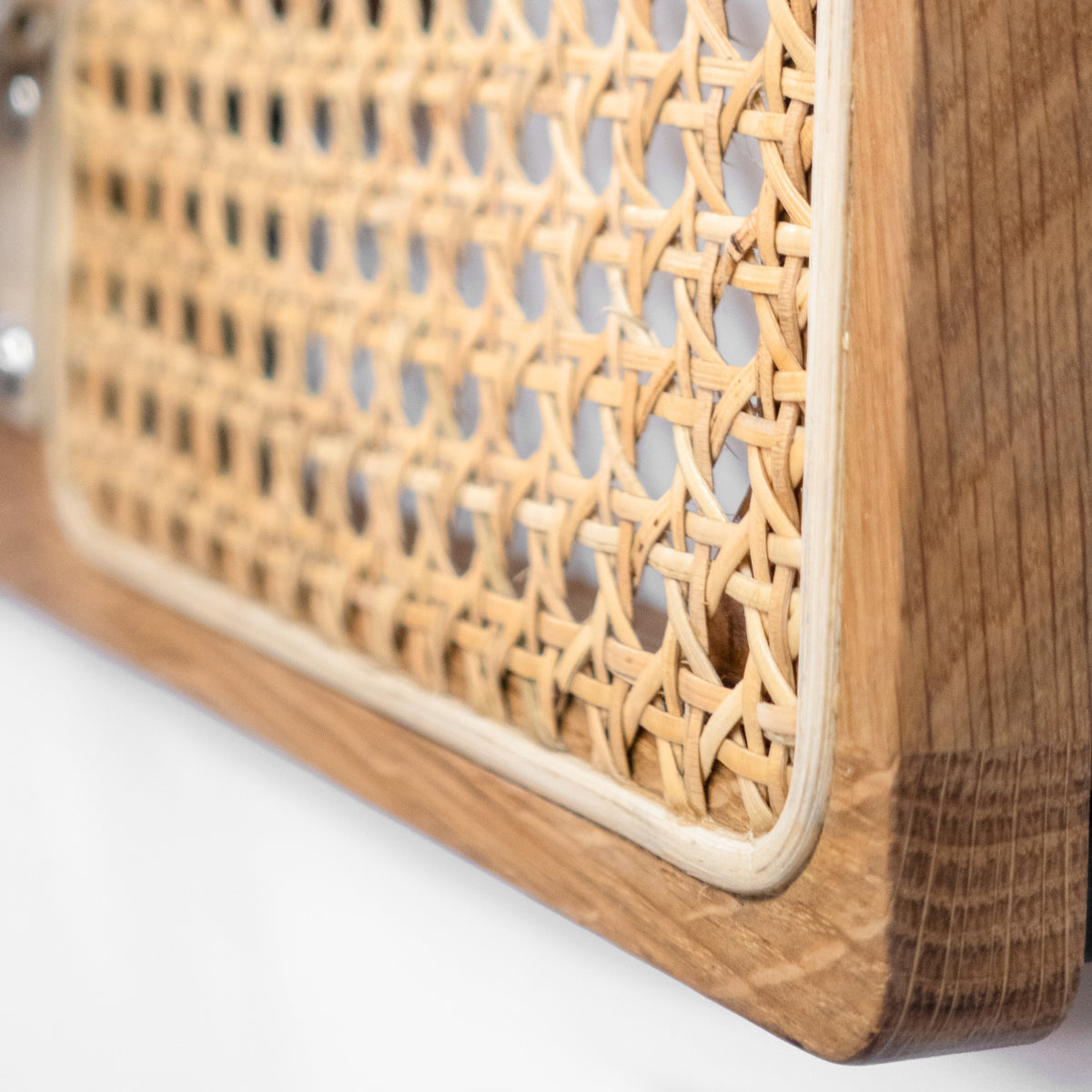 Rattan Mini Basketball Hoop