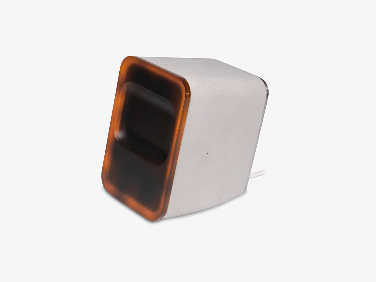 Tortoiseshell AirPod Pro Dock, object only, front-left view