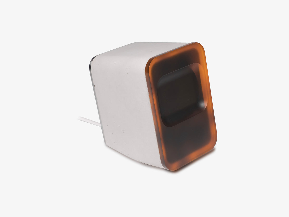 Tortoiseshell AirPod Pro Dock, charger only, front-right view