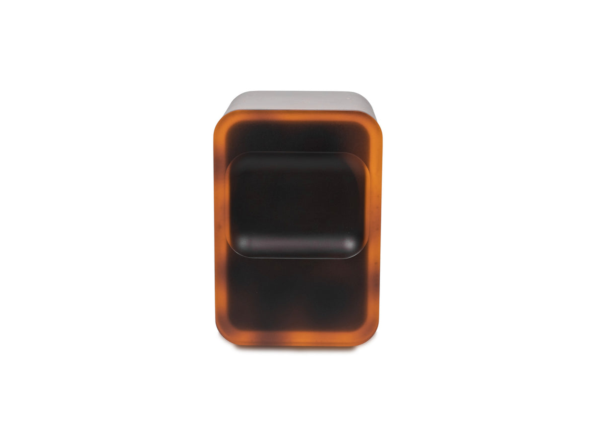 Tortoiseshell AirPod Pro Dock, charger only, front view