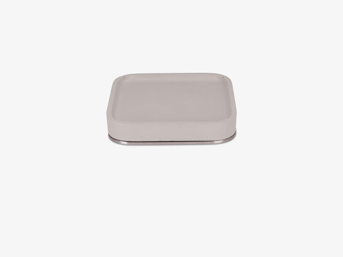 Stainless Steel Mac Mini Tray, object only, back view