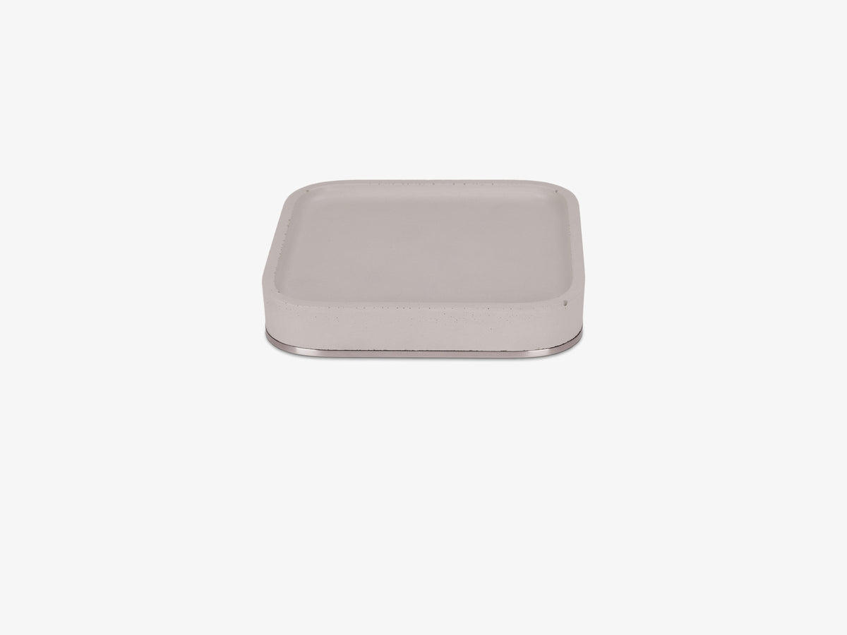 Stainless Steel Mac Mini Tray, tray only, front view