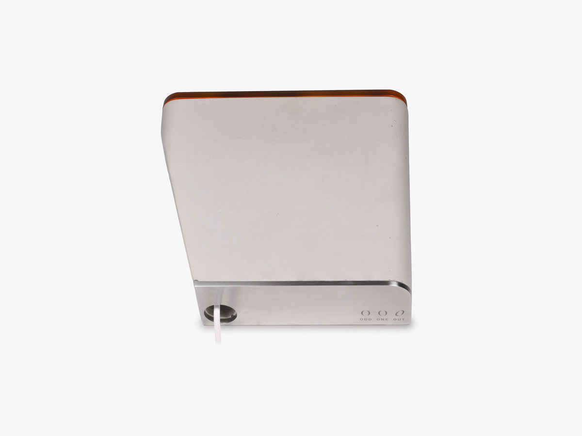 Tortoiseshell iPhone Dock, standby, charger only, back view