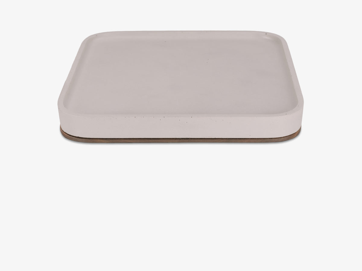 Walnut Mac Studio Tray, tray only, left view