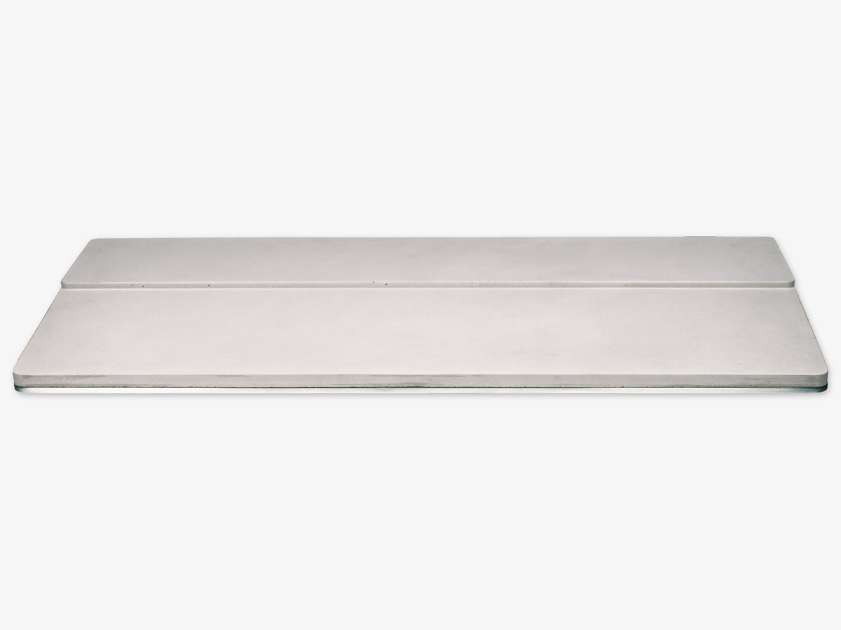 Concrete Numeric Keyboard Tray, object only, back view