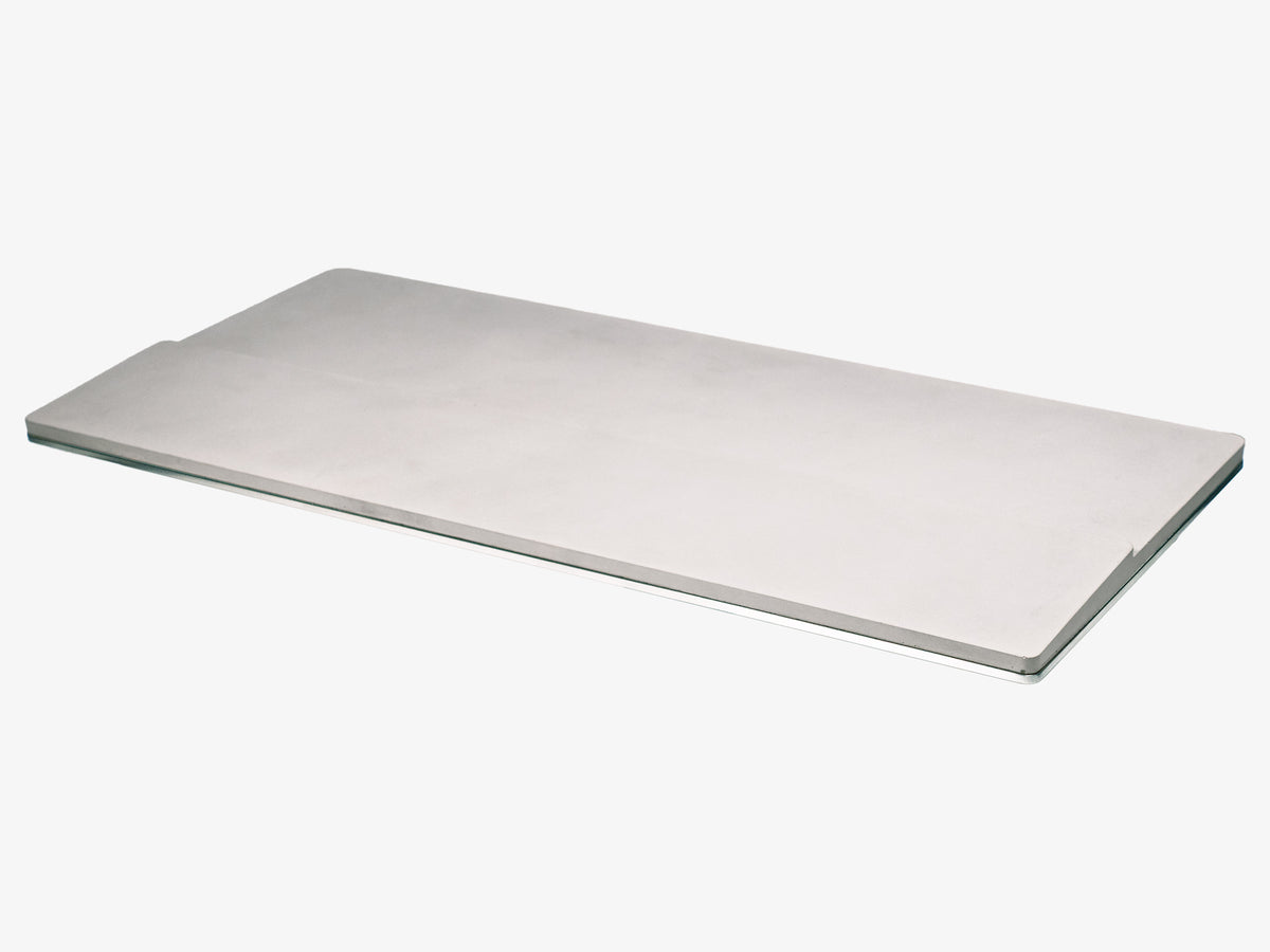 Concrete Numeric Keyboard Tray, tray only, front-left view