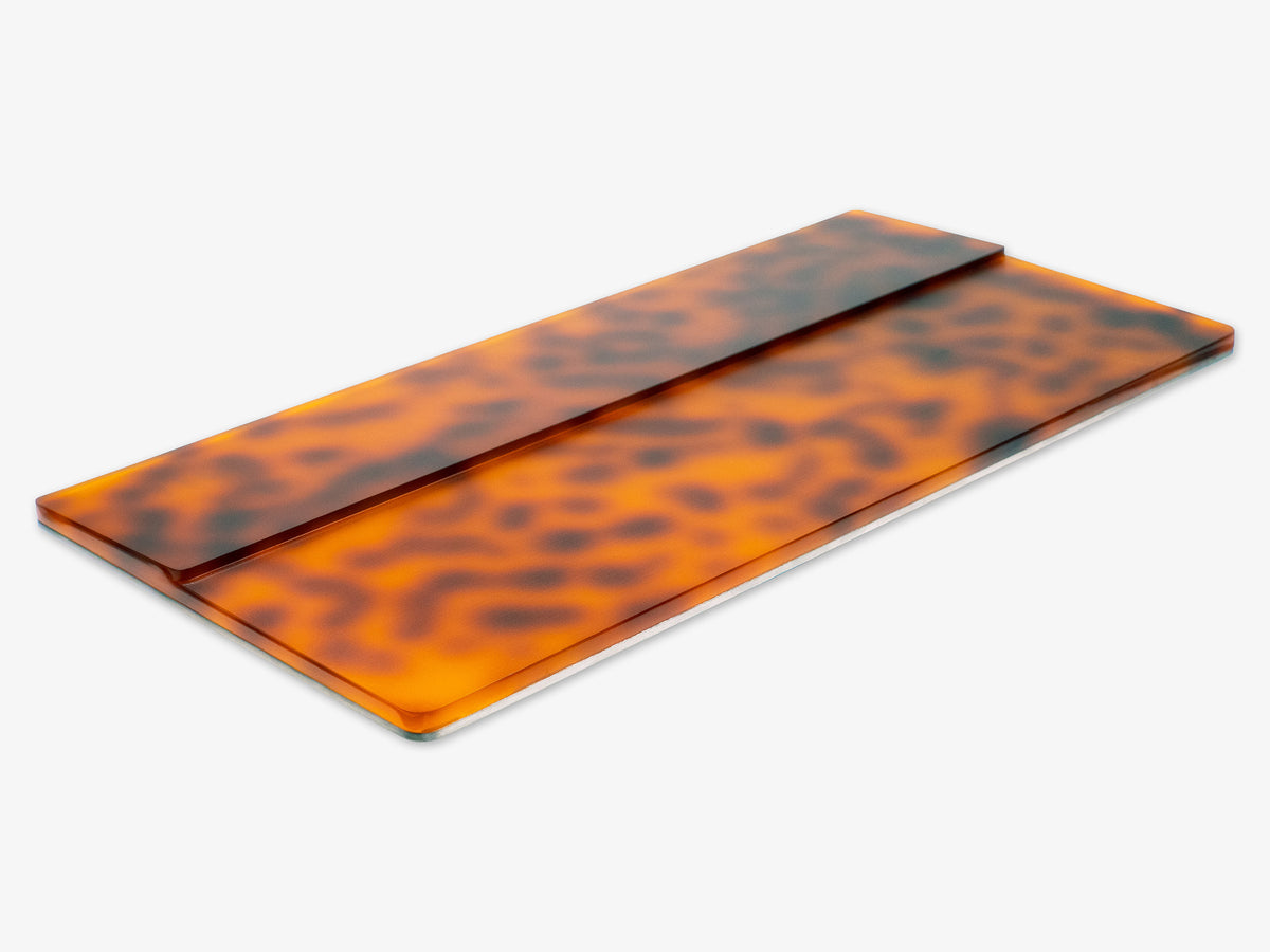 Tortoiseshell Numeric Keyboard Tray, object only, back-left view