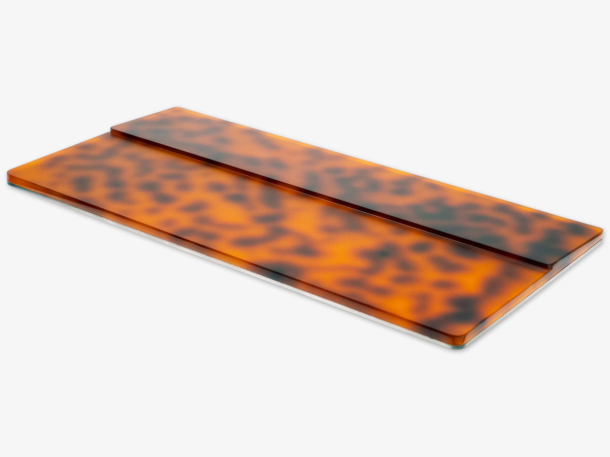Tortoiseshell Numeric Keyboard Tray, object only, back-right view