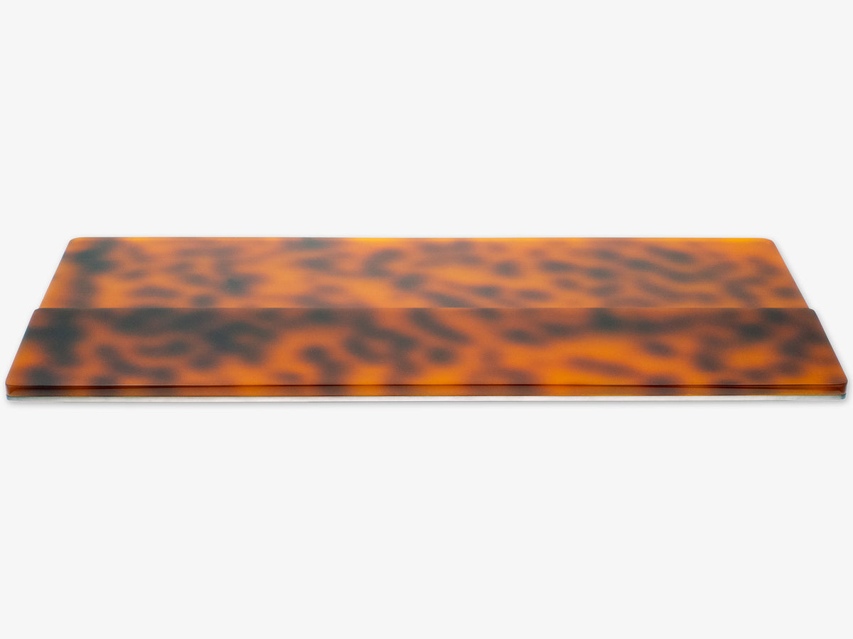 Tortoiseshell Numeric Keyboard Tray, tray only, front view