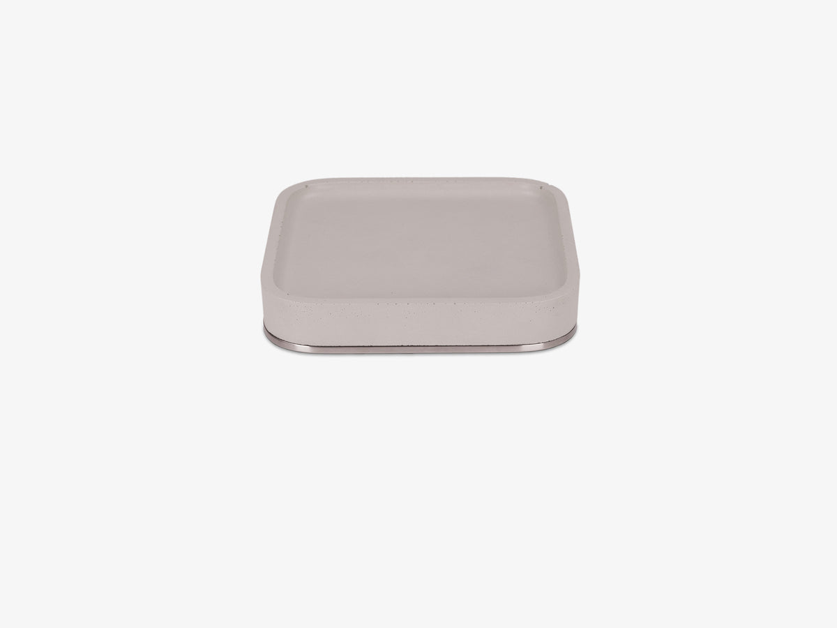 Stainless Steel Mac Mini Tray, object only, right view