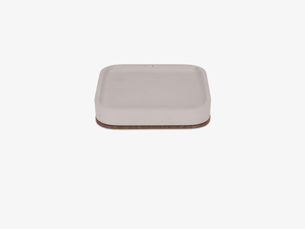 White Oak Mac Mini Tray, tray only, right view