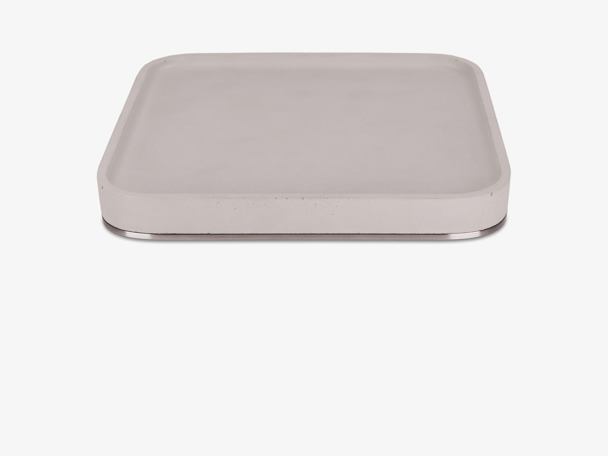 Stainless Steel Mac Studio Tray, object only, right view