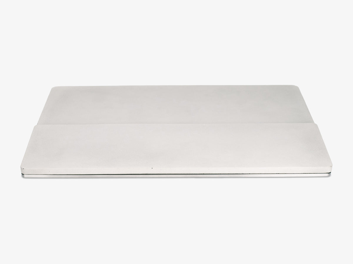Concrete Standard Keyboard Tray, tray only, front view