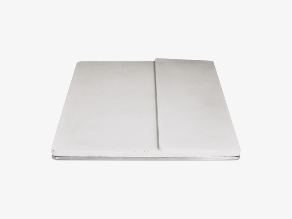 Concrete Standard Keyboard Tray, tray only, right view