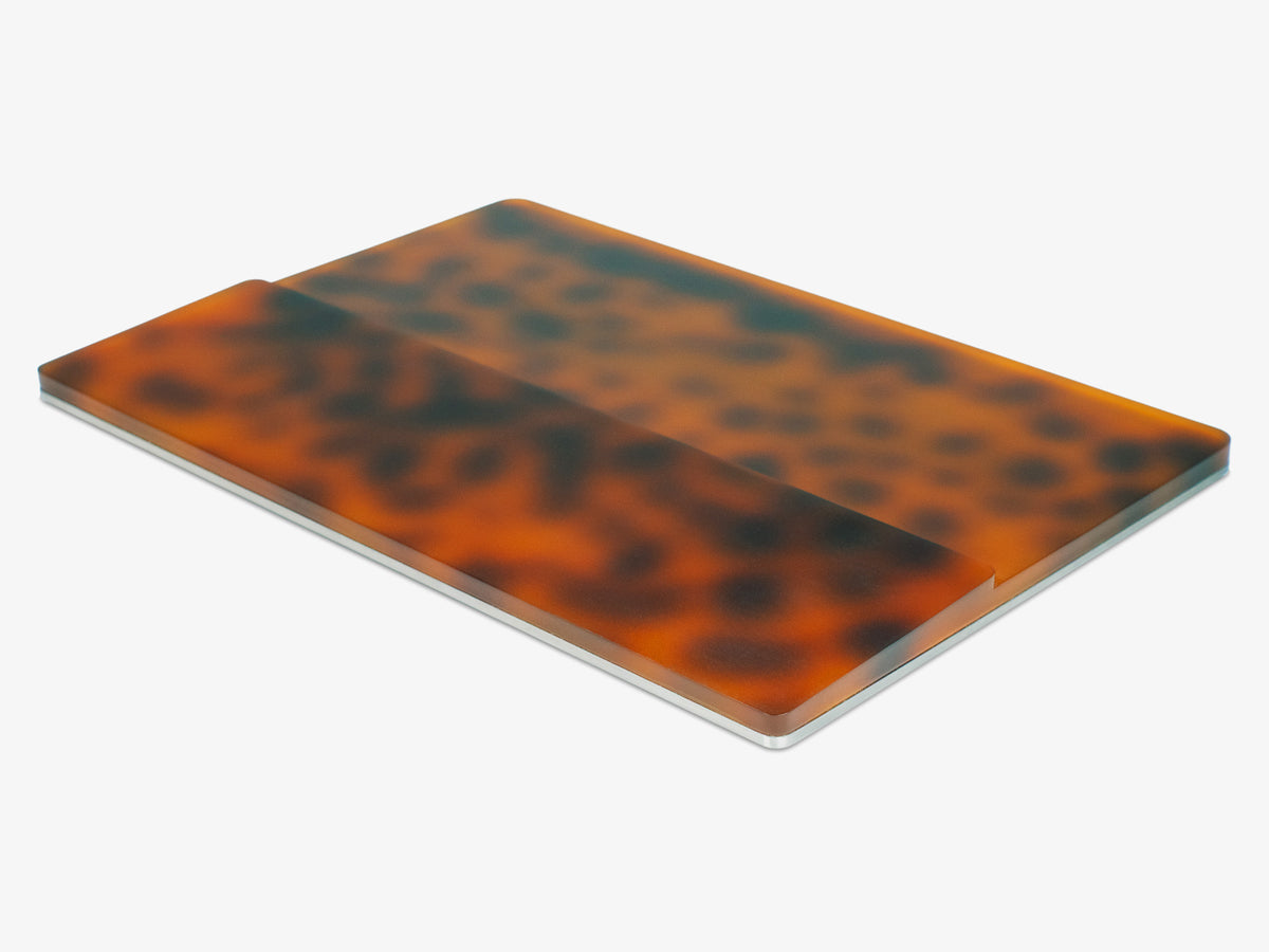 Tortoiseshell Standard Keyboard Tray, tray only, front-left view