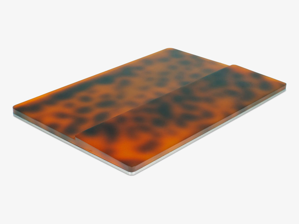 Tortoiseshell Standard Keyboard Tray, object only, front-right view