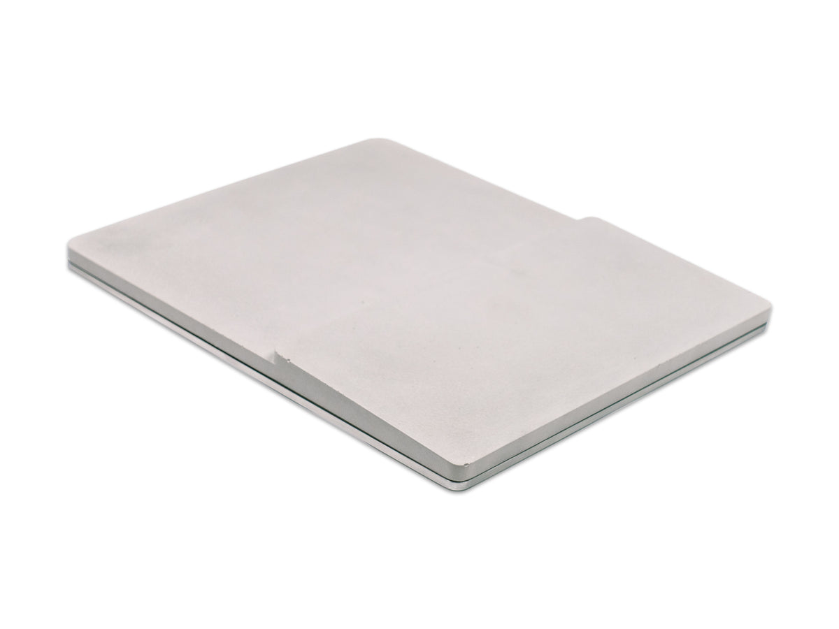 Concrete Trackpad Tray, tray only, front-right view