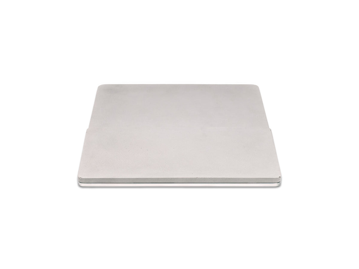 Concrete Trackpad Tray, object only, front view
