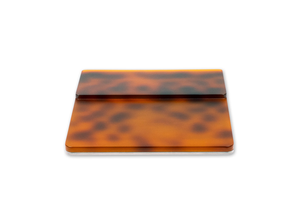 Tortoiseshell Trackpad Tray, tray only, back view