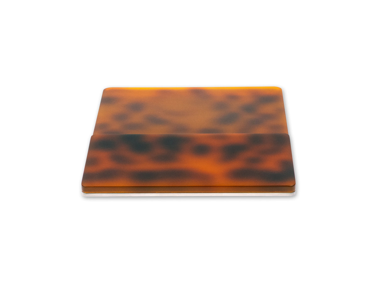 Tortoiseshell Trackpad Tray, tray only, front view