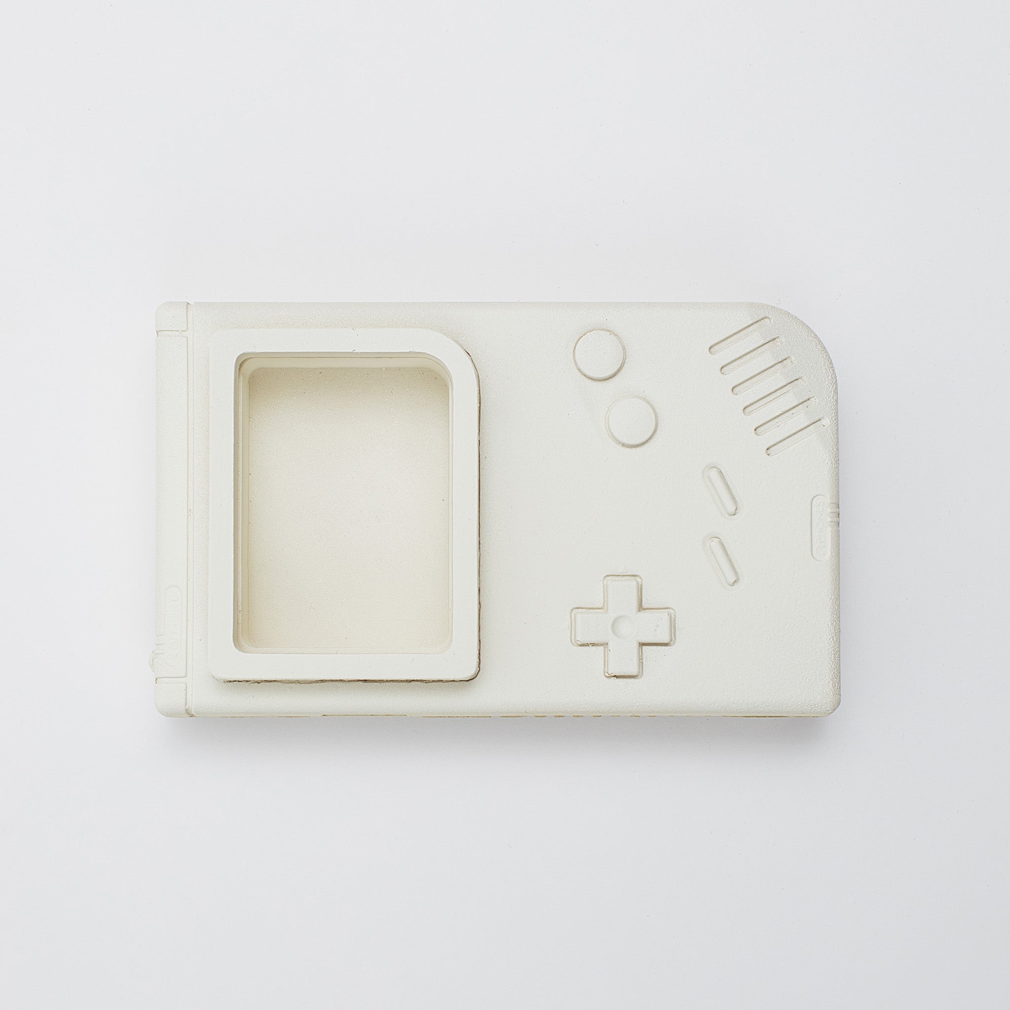 Top view of classic Nintendo gameboy game console indoor planter
